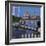 The Thames, Hungerford Bridge, Westminster Palace, London Eye, Big Ben-Rainer Mirau-Framed Photographic Print