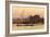 The Thames near Charing Cross, London, 1892 (Oil on Board)-William Lionel Wyllie-Framed Giclee Print