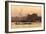 The Thames near Charing Cross, London, 1892 (Oil on Board)-William Lionel Wyllie-Framed Giclee Print