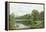 The Thames Near Henley-Henry Parker-Framed Premier Image Canvas