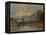 The Thames Near Windsor-J. M. W. Turner-Framed Premier Image Canvas