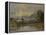 The Thames Near Windsor-J. M. W. Turner-Framed Premier Image Canvas