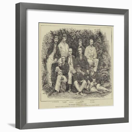 The Thames Rowing Club Eight-null-Framed Giclee Print