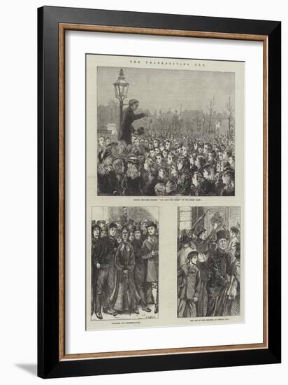 The Thanksgiving Day-Arthur Hopkins-Framed Giclee Print