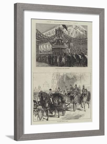 The Thanksgiving Day-null-Framed Giclee Print