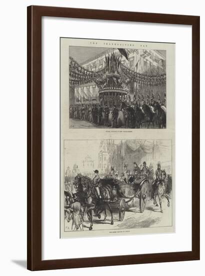 The Thanksgiving Day-null-Framed Giclee Print