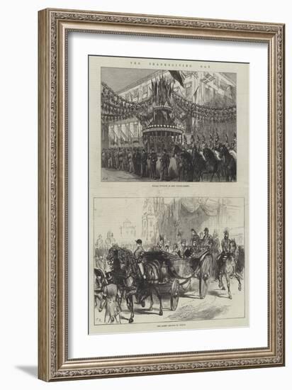 The Thanksgiving Day-null-Framed Giclee Print