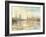 The Thawing-Claude Monet-Framed Art Print