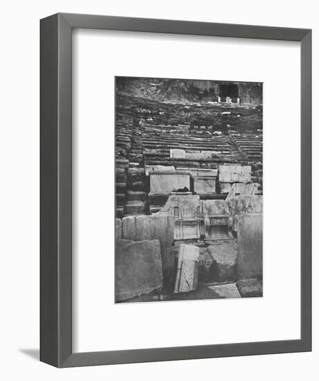 'The Theater of Dionysus, Athens', 1913-Unknown-Framed Giclee Print