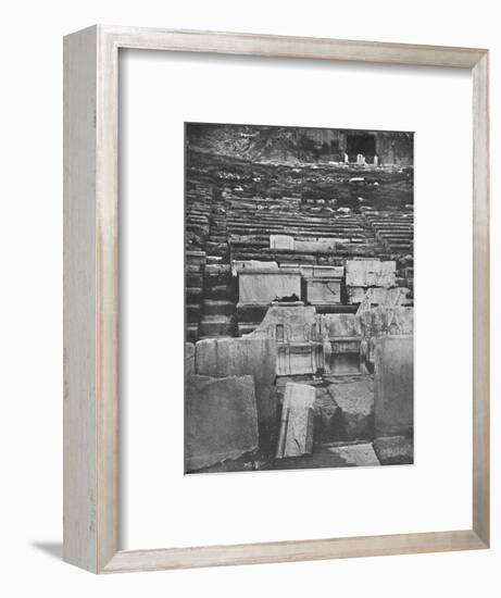 'The Theater of Dionysus, Athens', 1913-Unknown-Framed Giclee Print