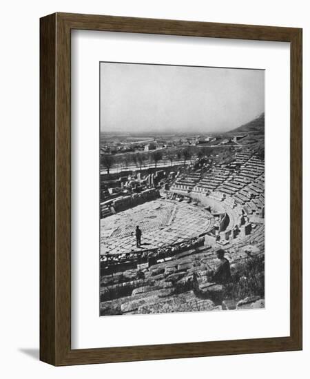 'The Theater of Dionysus on the southern slope of Acropolis', 1913-Unknown-Framed Photographic Print