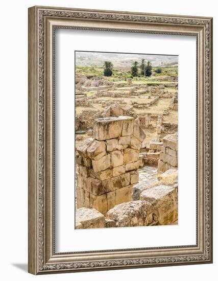 The Theater, Roman ruins of Bulla Regia, Tunisia-Nico Tondini-Framed Photographic Print