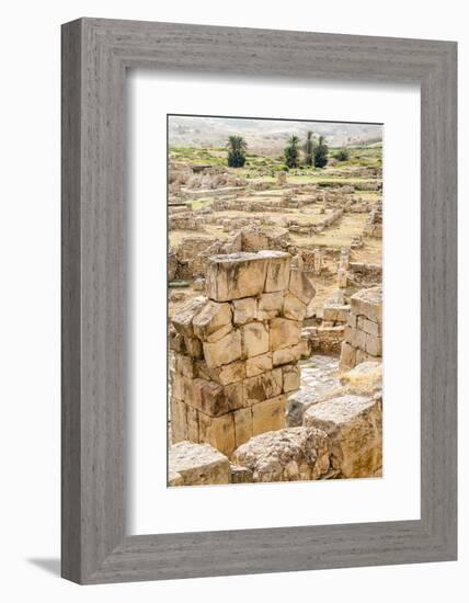 The Theater, Roman ruins of Bulla Regia, Tunisia-Nico Tondini-Framed Photographic Print