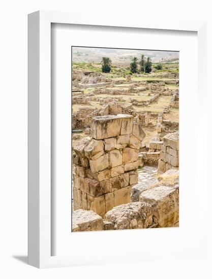 The Theater, Roman ruins of Bulla Regia, Tunisia-Nico Tondini-Framed Photographic Print