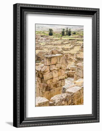 The Theater, Roman ruins of Bulla Regia, Tunisia-Nico Tondini-Framed Photographic Print