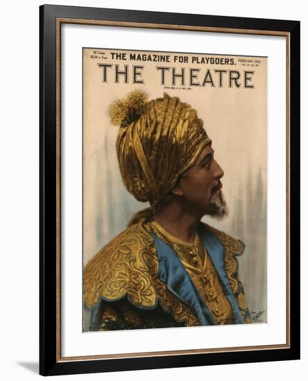 The Theatre, Aladdin Arabian Nights Magazine, USA, 1912-null-Framed Giclee Print