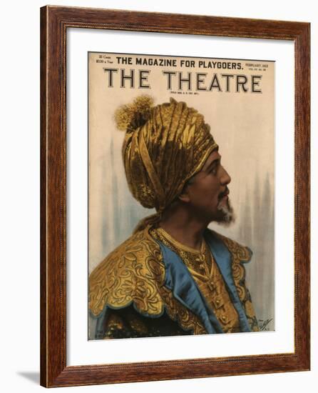 The Theatre, Aladdin Arabian Nights Magazine, USA, 1912-null-Framed Giclee Print