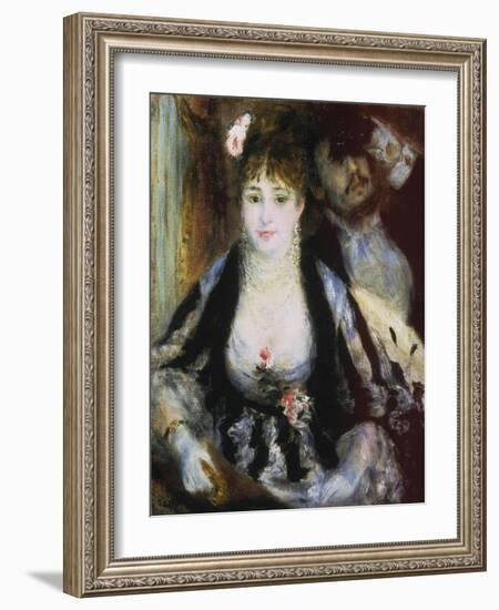 The Theatre Box, 1874-Pierre-Auguste Renoir-Framed Giclee Print