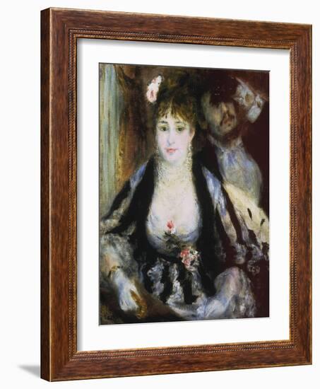 The Theatre Box, 1874-Pierre-Auguste Renoir-Framed Giclee Print