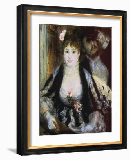 The Theatre Box, 1874-Pierre-Auguste Renoir-Framed Giclee Print