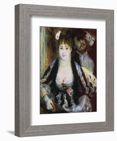 The Theatre Box, 1874-Pierre-Auguste Renoir-Framed Giclee Print