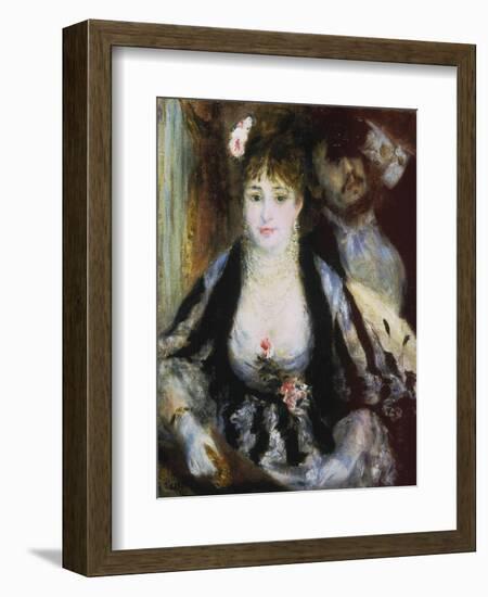 The Theatre Box, 1874-Pierre-Auguste Renoir-Framed Giclee Print