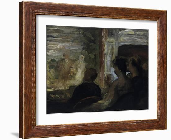 The Theatre Box-Honoré Daumier-Framed Giclee Print