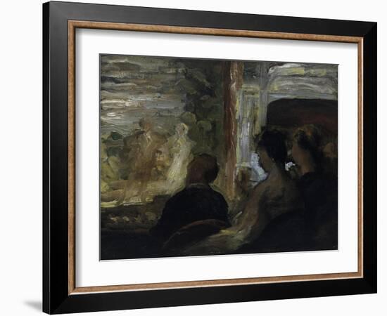 The Theatre Box-Honoré Daumier-Framed Giclee Print