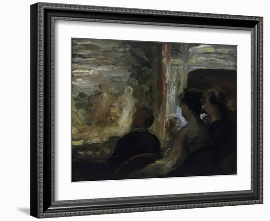 The Theatre Box-Honoré Daumier-Framed Giclee Print