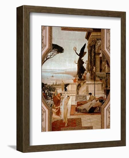 The Theatre in Taormina, 1884-1888-Gustav Klimt-Framed Giclee Print