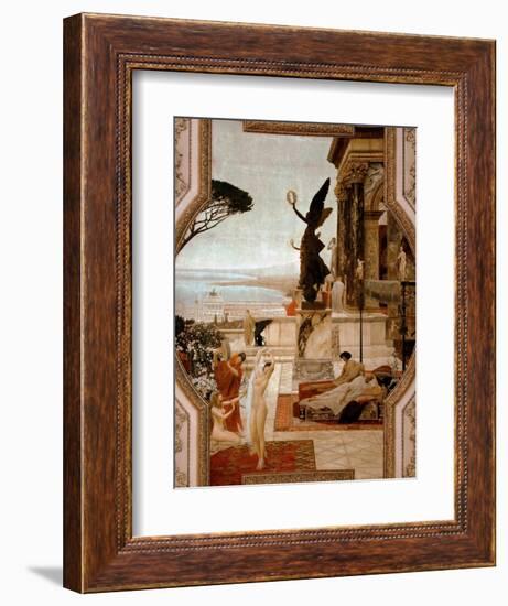 The Theatre in Taormina, 1884-1888-Gustav Klimt-Framed Giclee Print