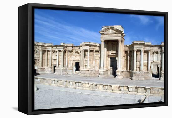 The Theatre, Palmyra, Syria-Vivienne Sharp-Framed Premier Image Canvas