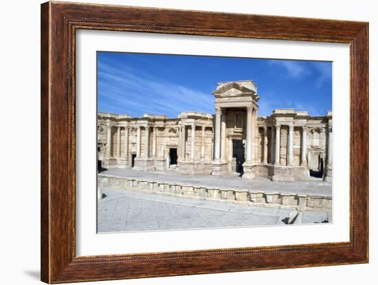 The Theatre, Palmyra, Syria-Vivienne Sharp-Framed Photographic Print