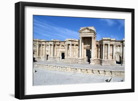 The Theatre, Palmyra, Syria-Vivienne Sharp-Framed Photographic Print