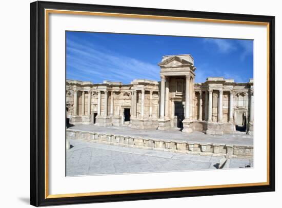 The Theatre, Palmyra, Syria-Vivienne Sharp-Framed Photographic Print