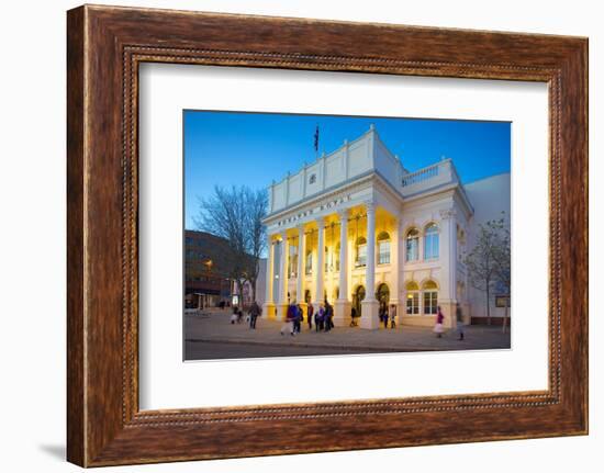 The Theatre Royal at Christmas, Nottingham, Nottinghamshire, England, United Kingdom, Europe-Frank Fell-Framed Photographic Print