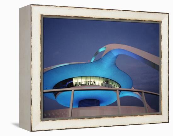 The Theme Building, Los Angeles Airport, Lax-Walter Bibikow-Framed Premier Image Canvas