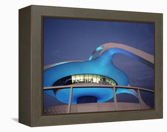 The Theme Building, Los Angeles Airport, Lax-Walter Bibikow-Framed Premier Image Canvas