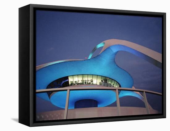 The Theme Building, Los Angeles Airport, Lax-Walter Bibikow-Framed Premier Image Canvas