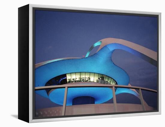 The Theme Building, Los Angeles Airport, Lax-Walter Bibikow-Framed Premier Image Canvas