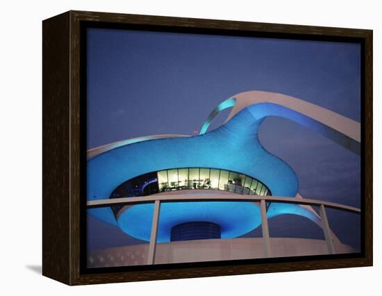 The Theme Building, Los Angeles Airport, Lax-Walter Bibikow-Framed Premier Image Canvas