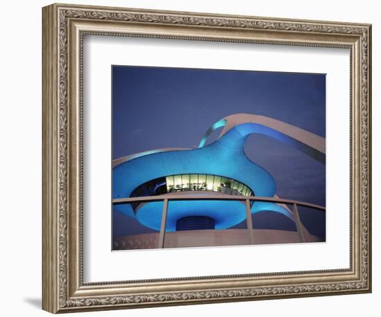 The Theme Building, Los Angeles Airport, Lax-Walter Bibikow-Framed Photographic Print