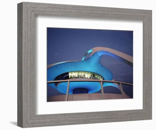 The Theme Building, Los Angeles Airport, Lax-Walter Bibikow-Framed Photographic Print