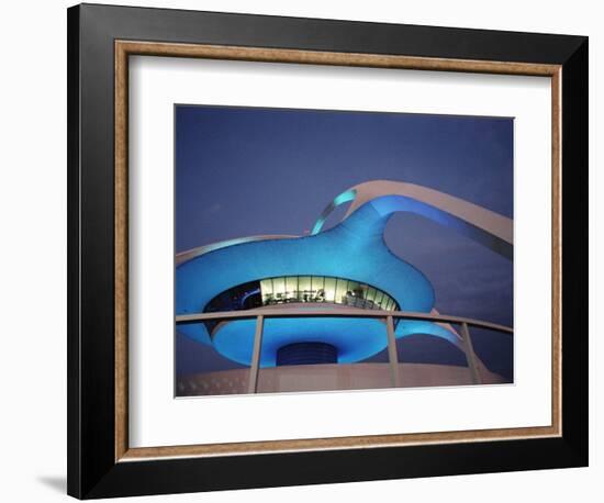 The Theme Building, Los Angeles Airport, Lax-Walter Bibikow-Framed Photographic Print