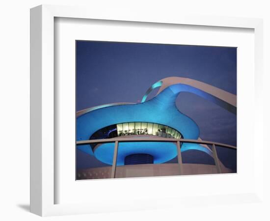 The Theme Building, Los Angeles Airport, Lax-Walter Bibikow-Framed Photographic Print