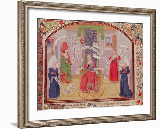 The Theory of Intellectual Virtues, from "Ethics, Politics and Economics" by Aristotle-null-Framed Giclee Print