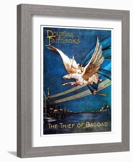 The Thief of Bagdad, 1924, Directed by Raoul Walsh-null-Framed Giclee Print