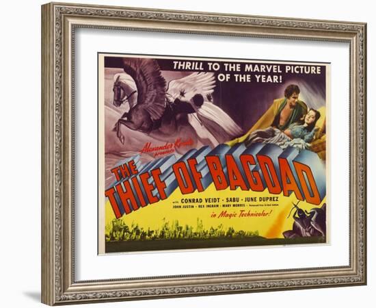 The Thief of Bagdad, 1940-null-Framed Giclee Print