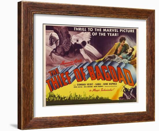 The Thief of Bagdad, 1940-null-Framed Giclee Print