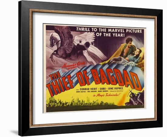 The Thief of Bagdad, 1940-null-Framed Giclee Print